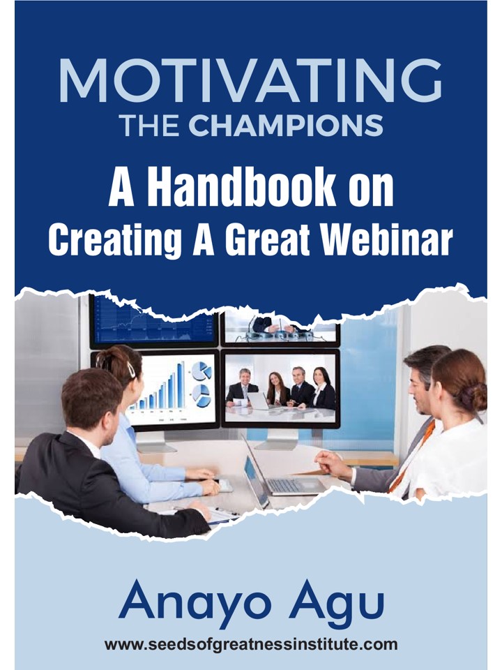 A Handbook on Creating a Great Webinar
