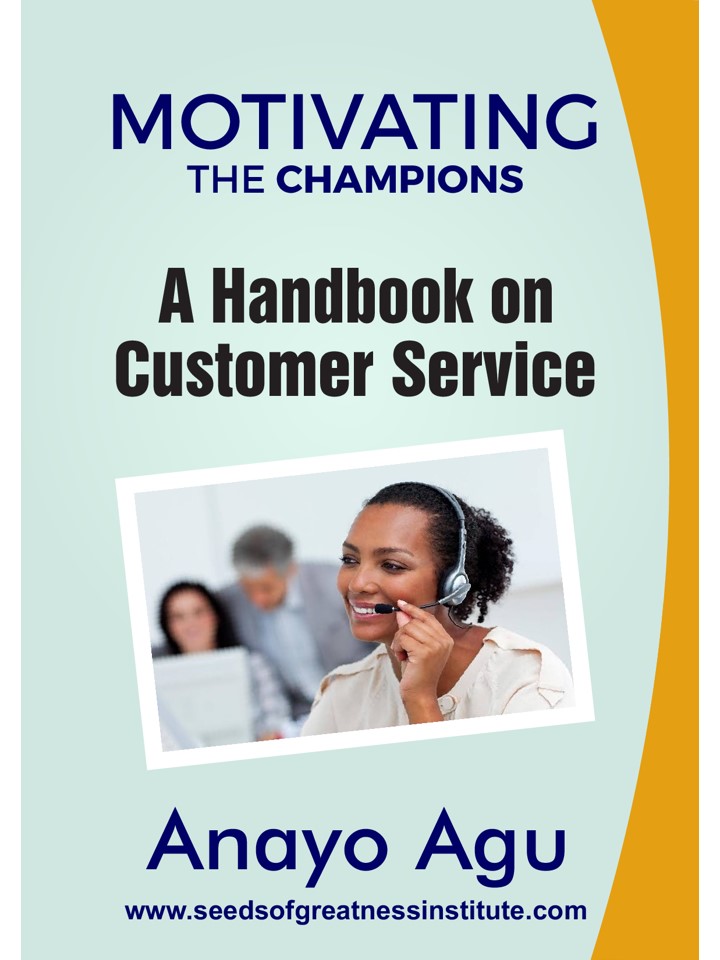 A handbook on Customer Service